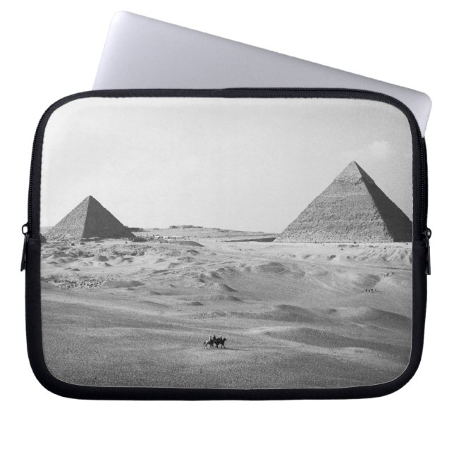 Kairo Ägypten, Gizeh Pyramiden Laptopschutzhülle (Vorderseite)