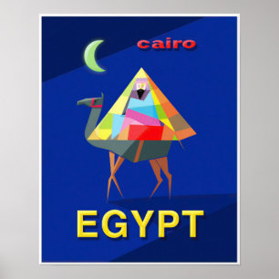Kairo, Ägypten Poster