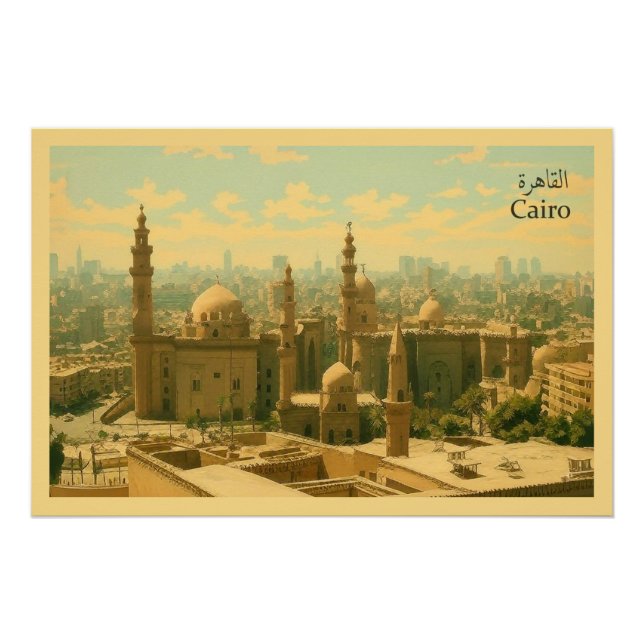 Kairo - Ägypten Poster (Vorderseite)