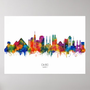 Kairo Ägypten Skyline Poster