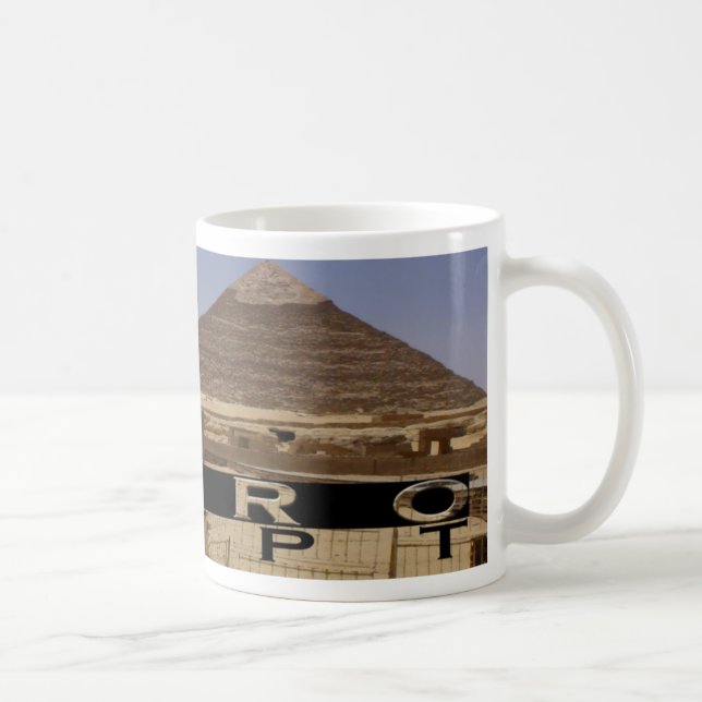 Kairo Ägypten Souvenir Kaffeetasse (Rechts)