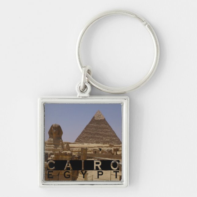 Kairo Ägypten Souvenir Schlüsselanhänger (Vorne)