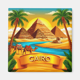 🧲 Kairo Ägypten Urlaubserinnerung Von Ihrer Reise Magnet