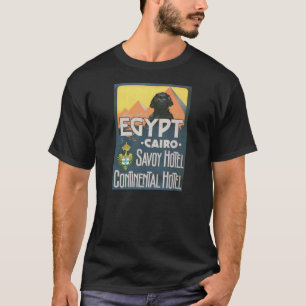 Kairo Ägypten - Vintage Reiseplakatkunst T-Shirt