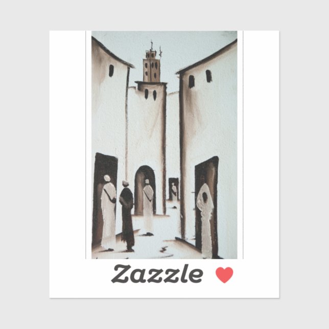 Kairo Aufkleber (Blatt)