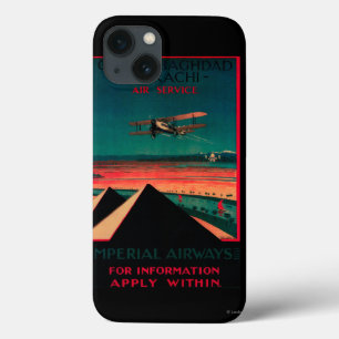 Kairo - Bagdad - Karachi Air Vintage Poster Case-Mate iPhone Hülle