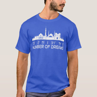 Kairo Skyline Gps koordiniert Ägypten T-Shirt