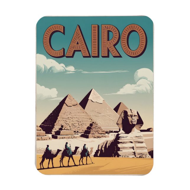 Kairo Vintage Magnet (Vertikal)