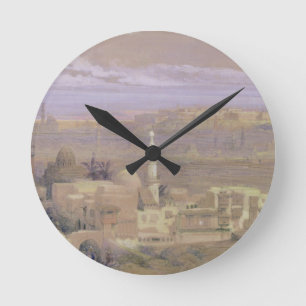 Kairo vom Tor von Citizenib, blickend in Richtung Runde Wanduhr