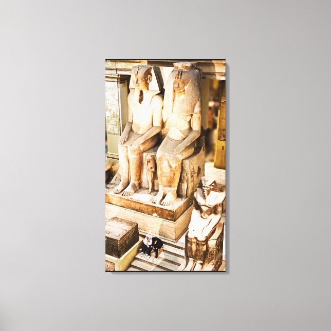 Kairoer Museum für ägyptische Antike Leinwanddruck (Vorderseite)
