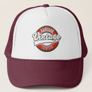 Kairouan tunisia Vintages Logo Truckerkappe