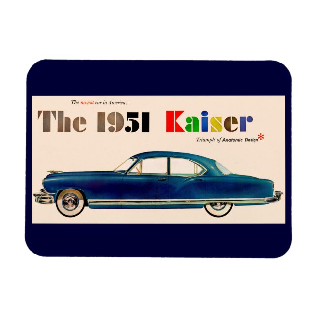 Kaiser 1951 magnet (Horizontal)