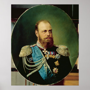 Kaiser Alexander III Poster