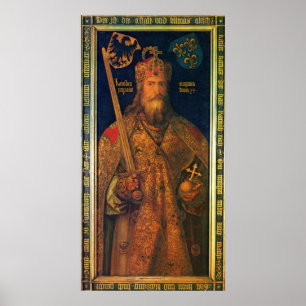 Kaiser Charlemagne - Albrecht Durer - c1511 Poster