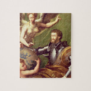 Kaiser Charles V (1500-58) die Welt, c empfangend