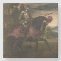Kaiser Charles V. auf Horseback (von Tizian)