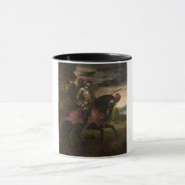 Kaiser Charles V. auf Horseback (von Tizian) Tasse