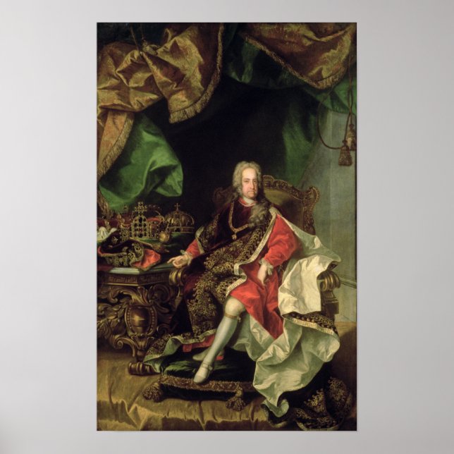 Kaiser Charles VI., c.1730, Poster (Vorne)