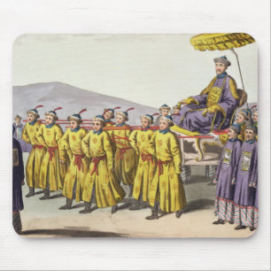 Kaiser Ch'ien Lunge trug herein Triumph, Mousepad