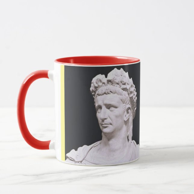 Kaiser Claudius Kaffee-Tasse Tasse (Links)