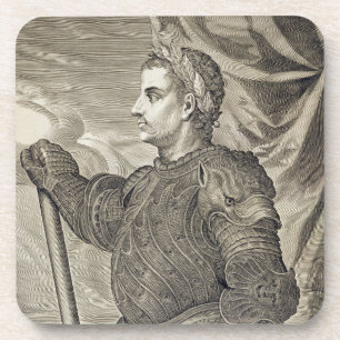 Kaiser D. Claudius Caesar von Rom von ANZEIGE 41 - Getränkeuntersetzer