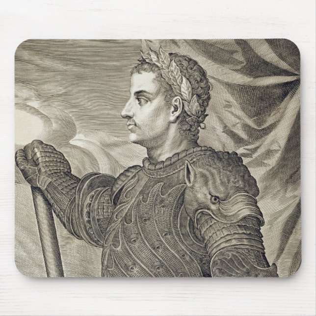 Kaiser D. Claudius Caesar von Rom von ANZEIGE 41 - Mousepad (Vorne)