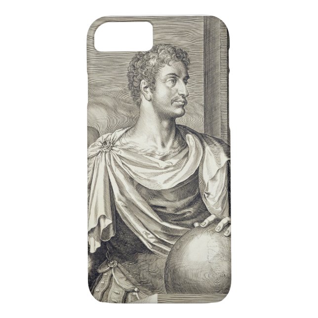 Kaiser D. Octavius Augustus (ANZEIGE 63 BC - 14) Case-Mate iPhone Hülle (Rückseite)