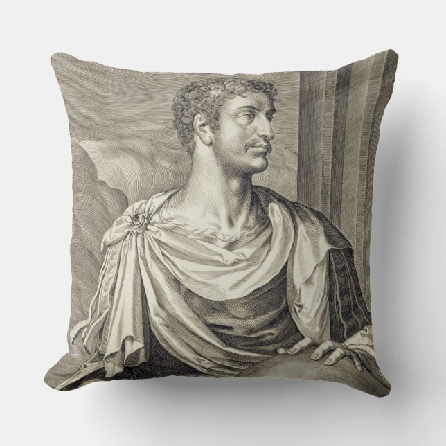 Kaiser D. Octavius Augustus (ANZEIGE 63 BC - 14) Kissen (Vorderseite)
