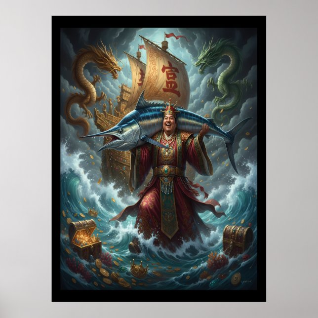 Kaiser des Meeres Poster (Vorne)