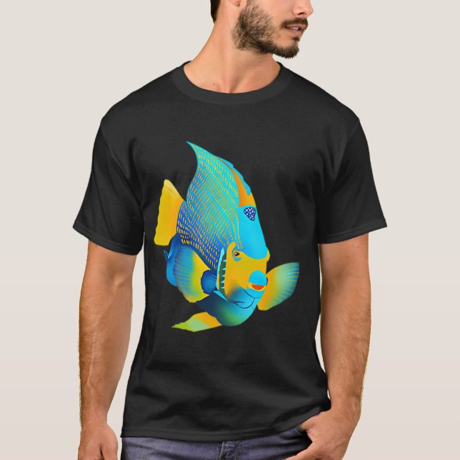 Kaiser-Feilenfisch T-Shirt (Vorderseite)