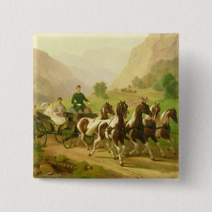 Kaiser Franz Joseph I von Österreich Button