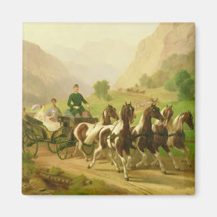 Kaiser Franz Joseph I von Österreich Magnet