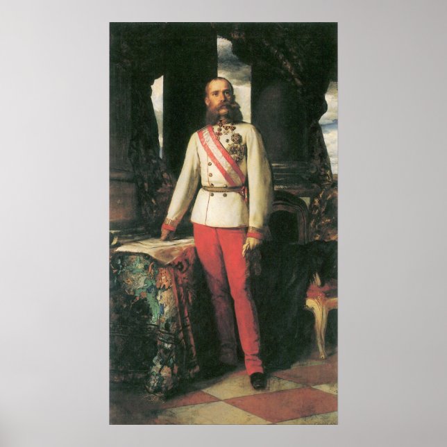 Kaiser Franz Joseph Poster (Vorne)
