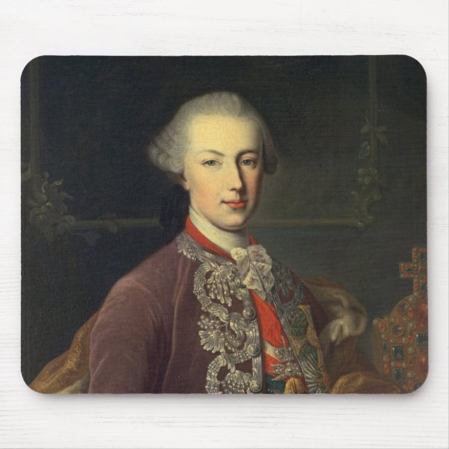 Kaiser Joseph II von Deutschland Mousepad (Vorne)