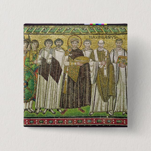 Kaiser Justinian I Button (Vorderseite)