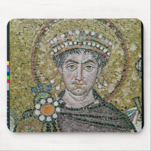 Kaiser Justinian I. c.547 AD Mousepad