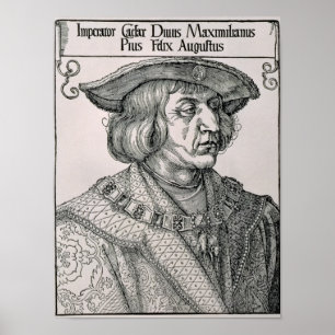 Kaiser Maximilian I von Deutschland Poster
