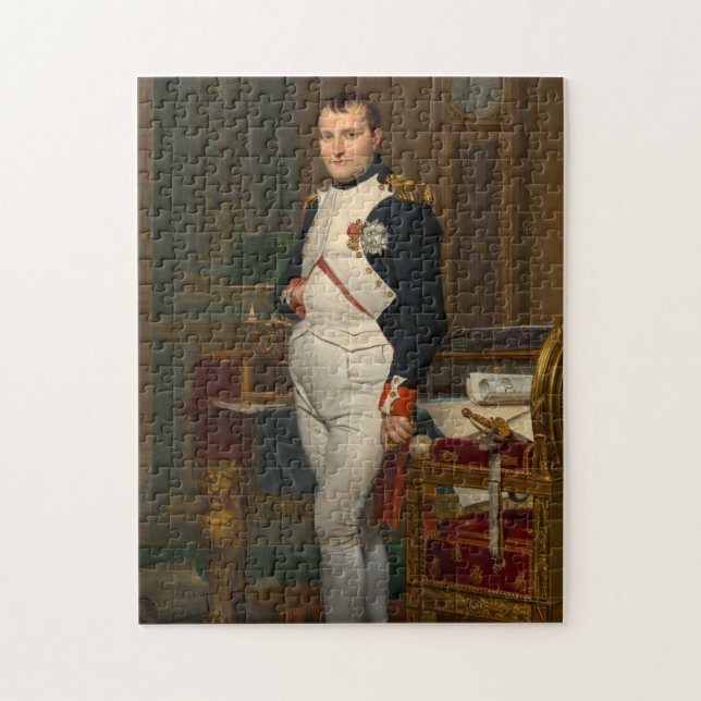 Kaiser Napoleon 1812 von Jacques-Louis David (Vertikal)