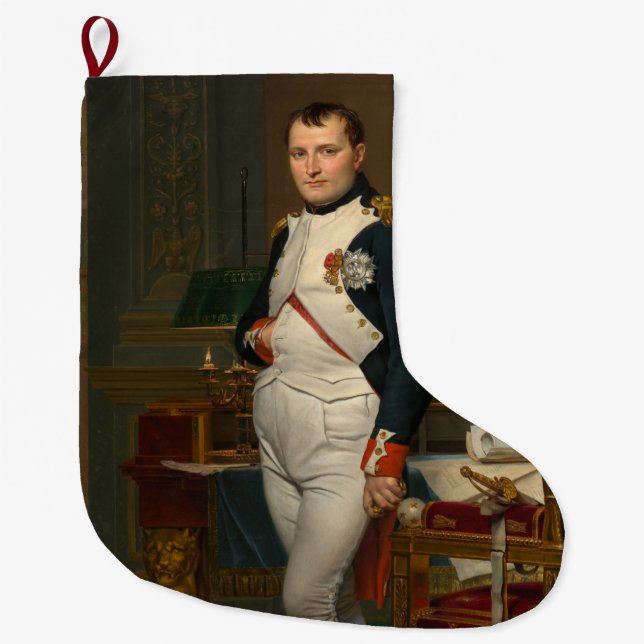 Kaiser Napoleon Bonaparte im Tuileries Großer Weihnachtsstrumpf (Vorderseite)