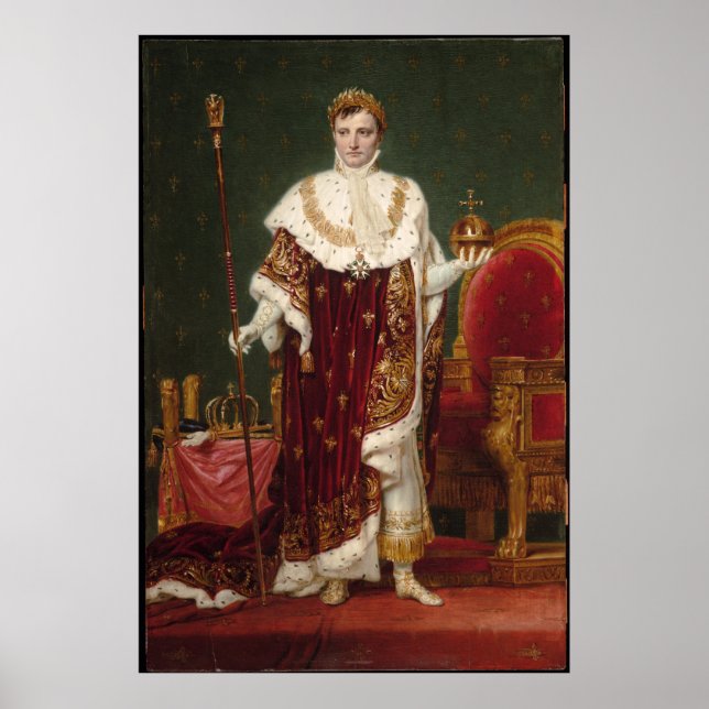 Kaiser Napoleon I von David Poster (Vorne)