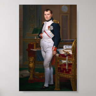 Kaiser Napoleon in seinem Studium an den Tuilerien Poster