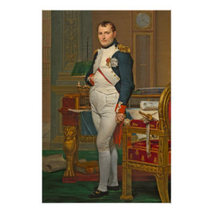 Kaiser Napoleon in seiner Studie in den Tuilerien Poster