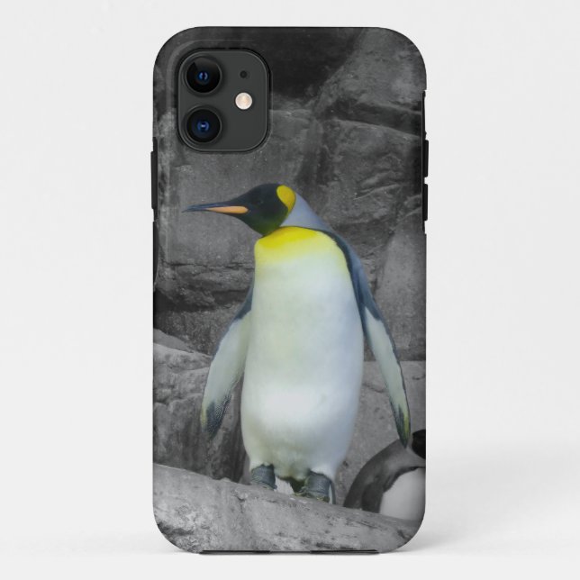 Kaiser-Pinguin Case-Mate iPhone Hülle (Rückseite)