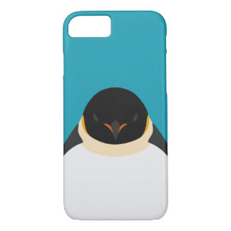 Kaiser-Pinguin - Vogelillustration iPhone 8/7 Hülle