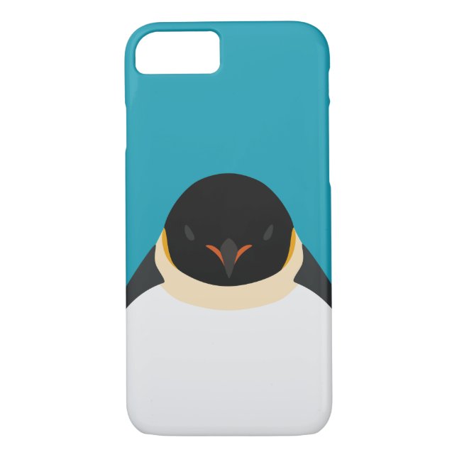 Kaiser-Pinguin - Vogelillustration Case-Mate iPhone Hülle (Rückseite)