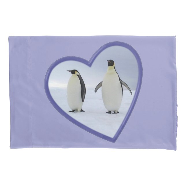 Kaiser-Pinguine Kissenbezug (Vorderseite)