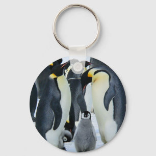 Kaiser-Pinguine Schlüsselanhänger