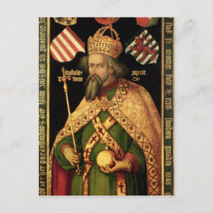 Kaiser Sigismund, Heiliger Römischer Kaiser Postkarte