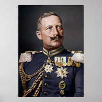 Kaiser Wilhelm II. 1908 eingefärbt