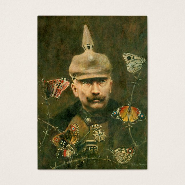 Kaiser Wilhelm Surreal ACEO Carte de visite (Devant)